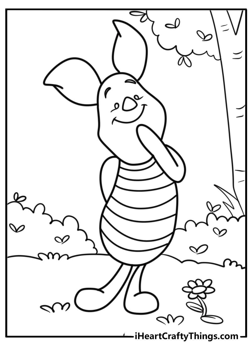 25 Free Piglet Coloring Pages For Kids 25 Free Piglet Coloring Pages For Kids