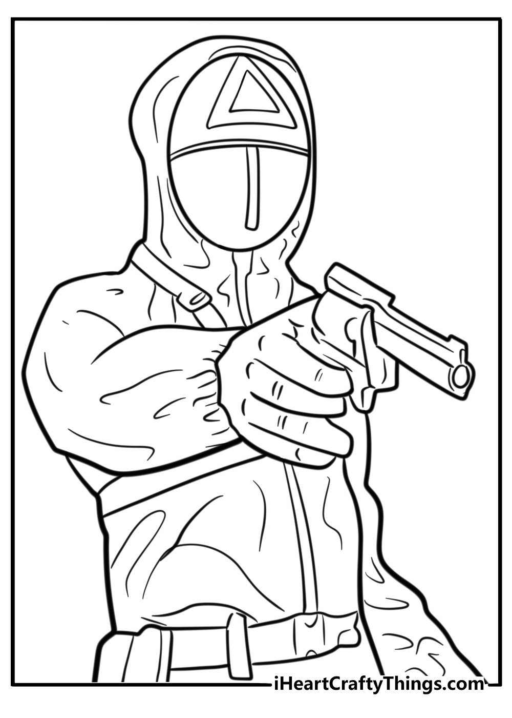 25 Free Squid Game Coloring Pages For Kids