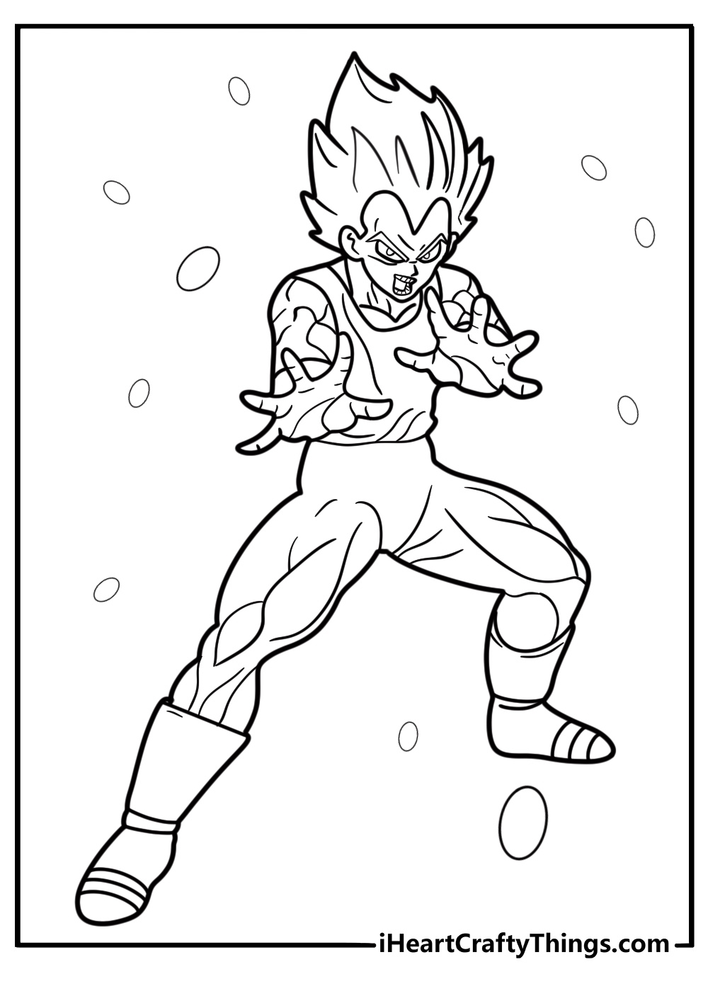 25 Free Vegeta Coloring Pages For Kids