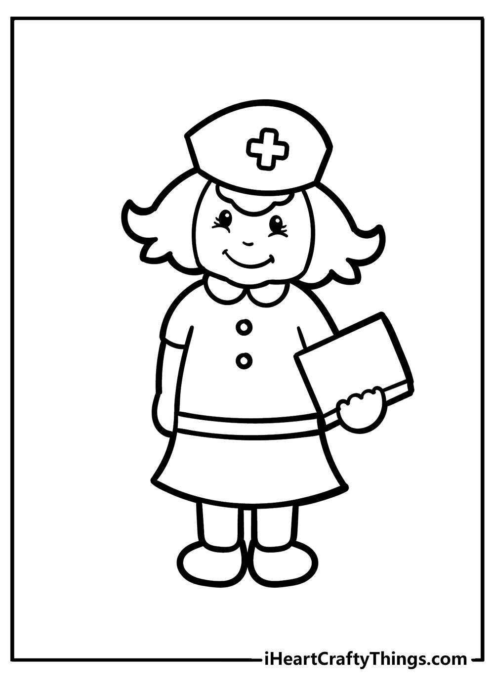 25 Nurse Coloring Pages 100 Free Printables