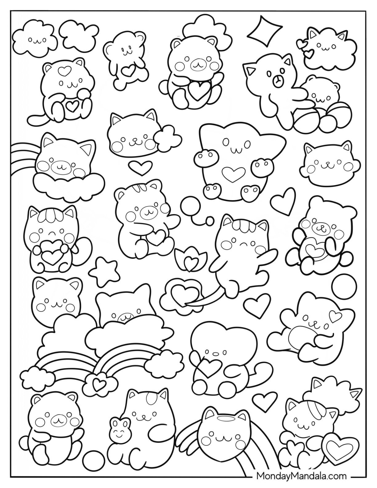 aesthetic color pages aesthetic color pages