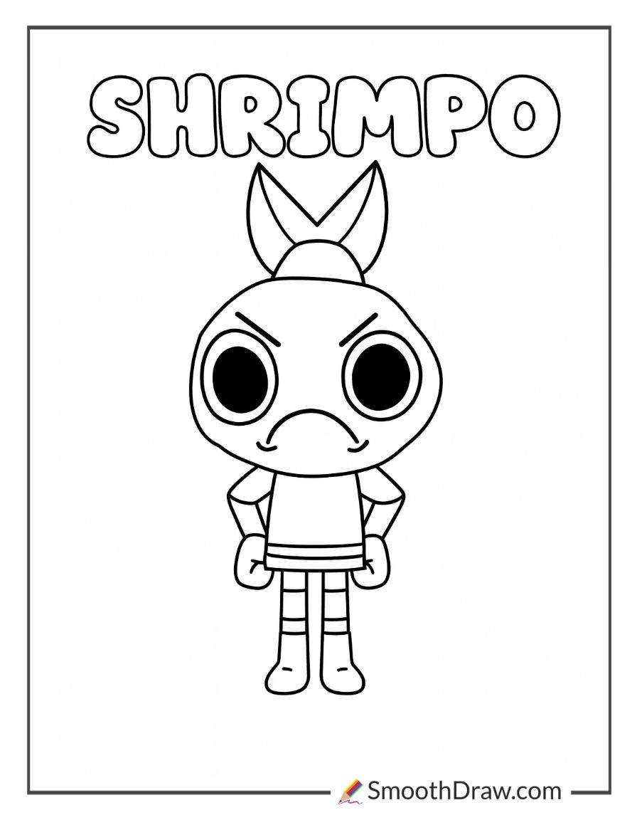 dandy's world coloring page dandy's world coloring page