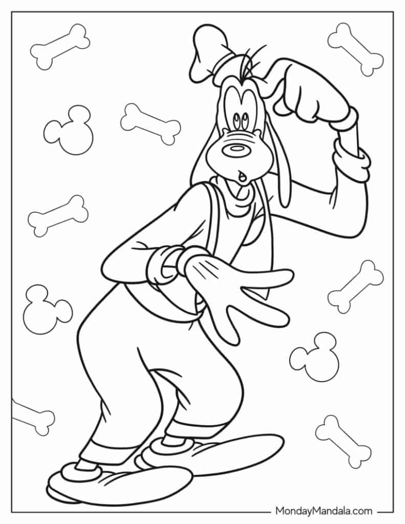 26 Goofy Coloring Pages Free PDF Printables 26 Goofy Coloring Pages Free PDF Printables