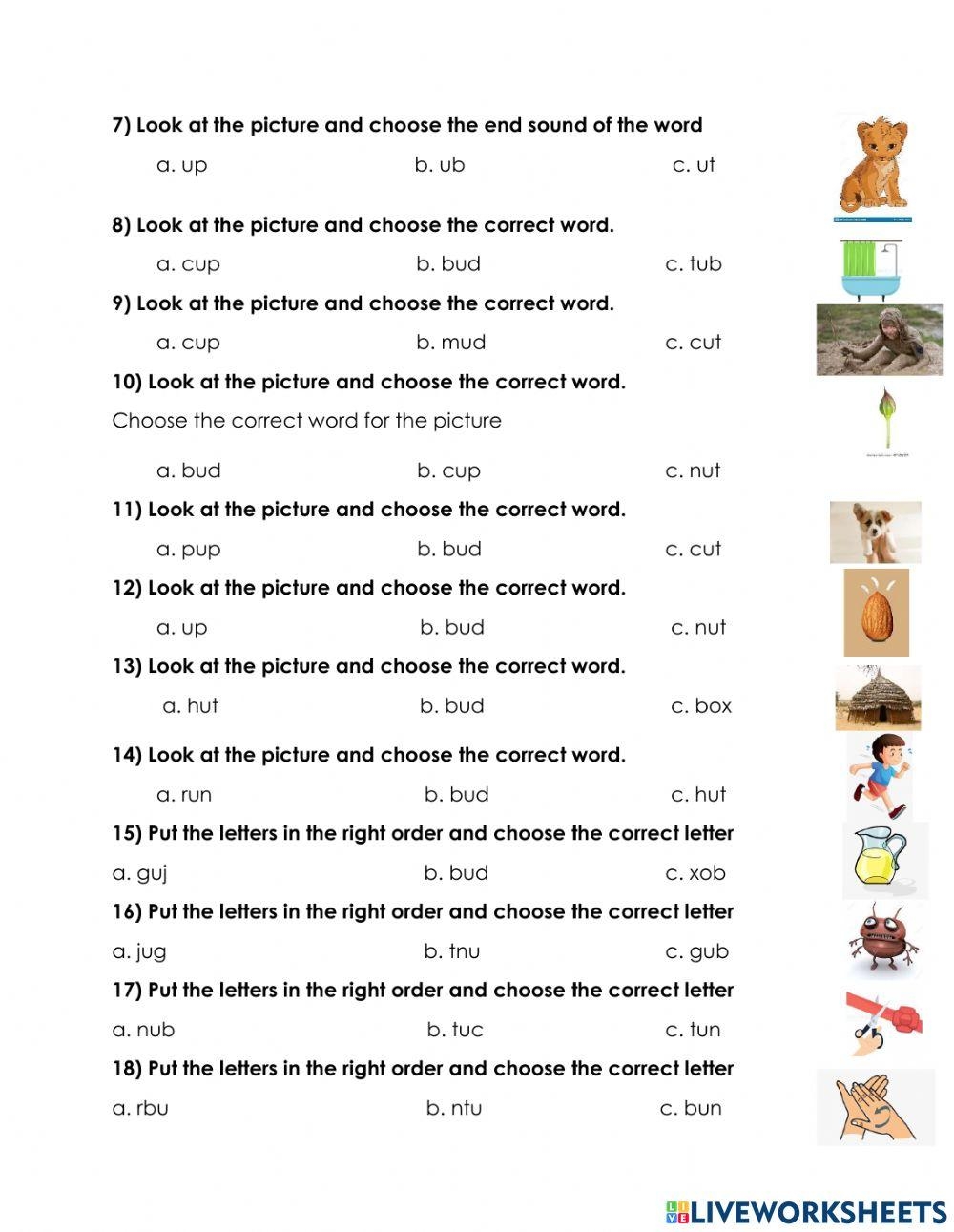 2nd grade phonics worksheets