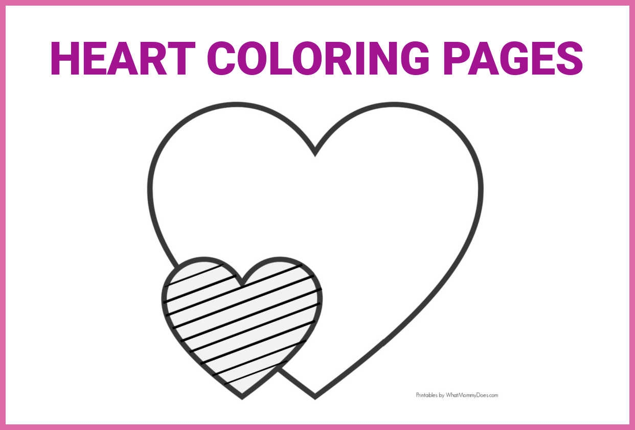 heart shape coloring pages heart shape coloring pages