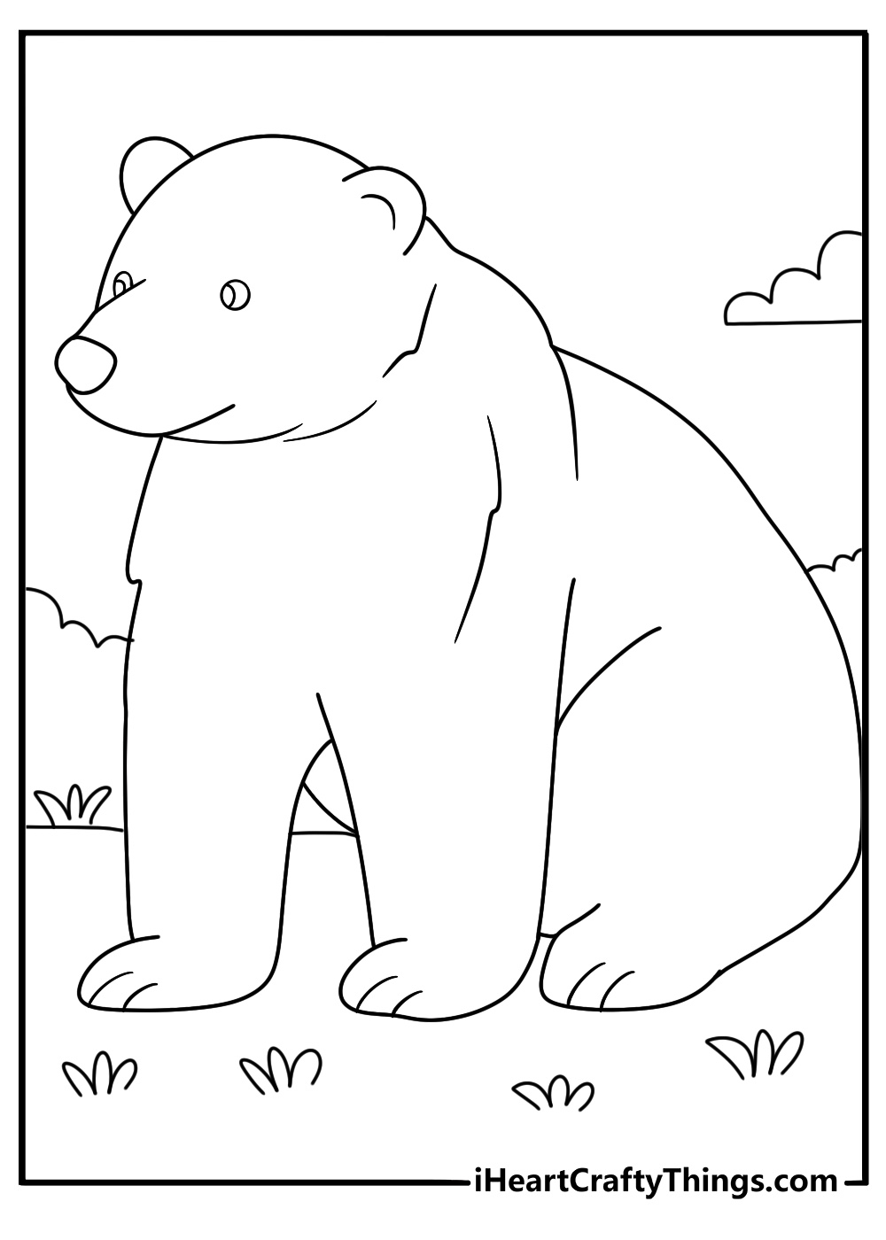 coloring pages of bears coloring pages of bears