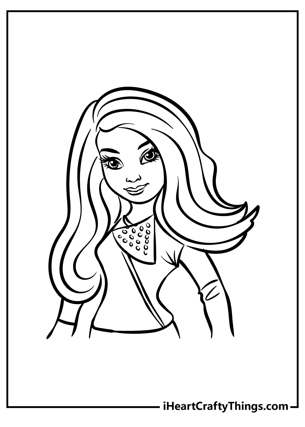 coloring pages descendants