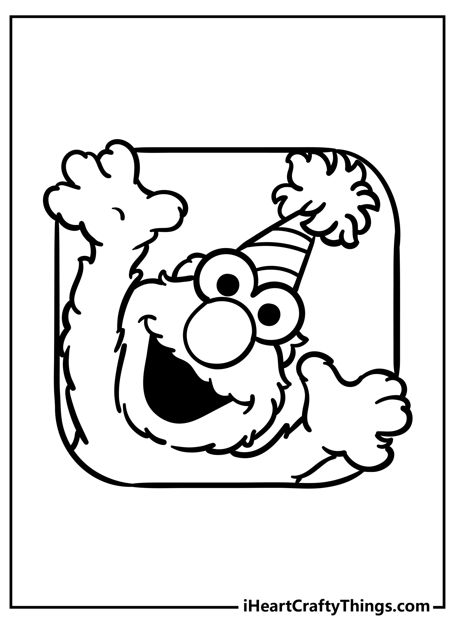 30 Free Elmo Coloring Pages Printable PDF For Kids 