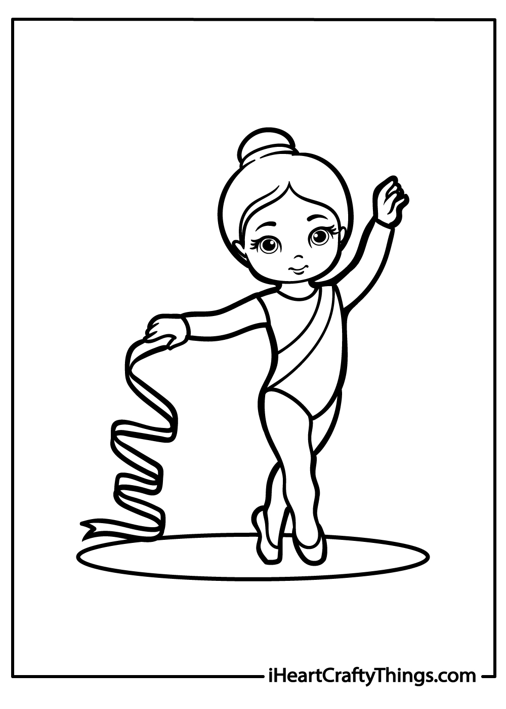 30 Gymnastics Coloring Pages 100 Free Printables 