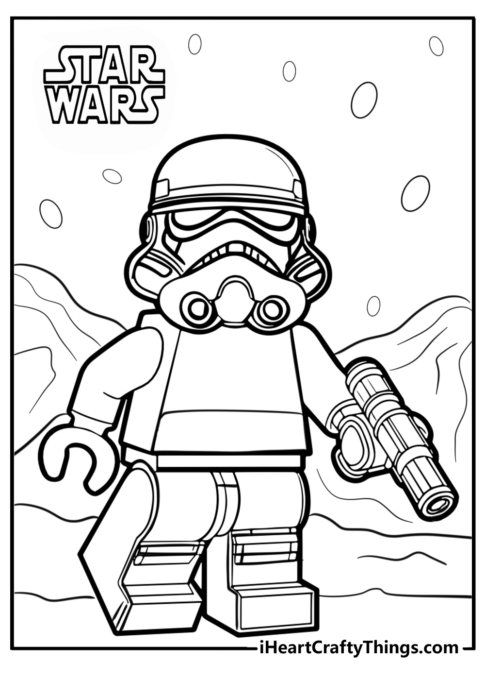 coloring page lego