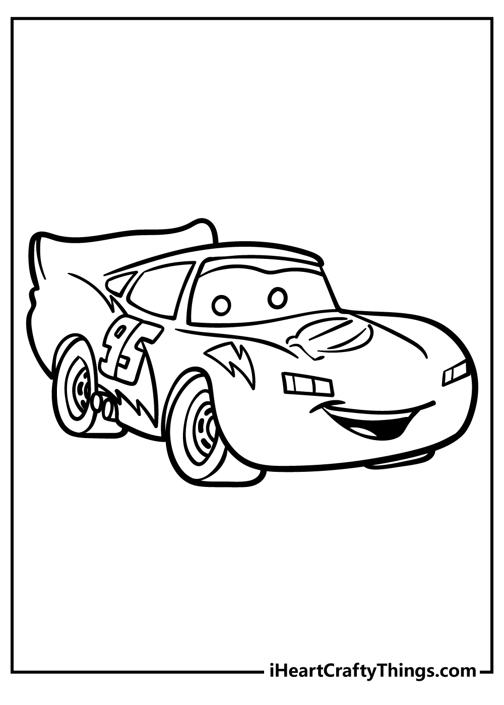 mcqueen coloring pages