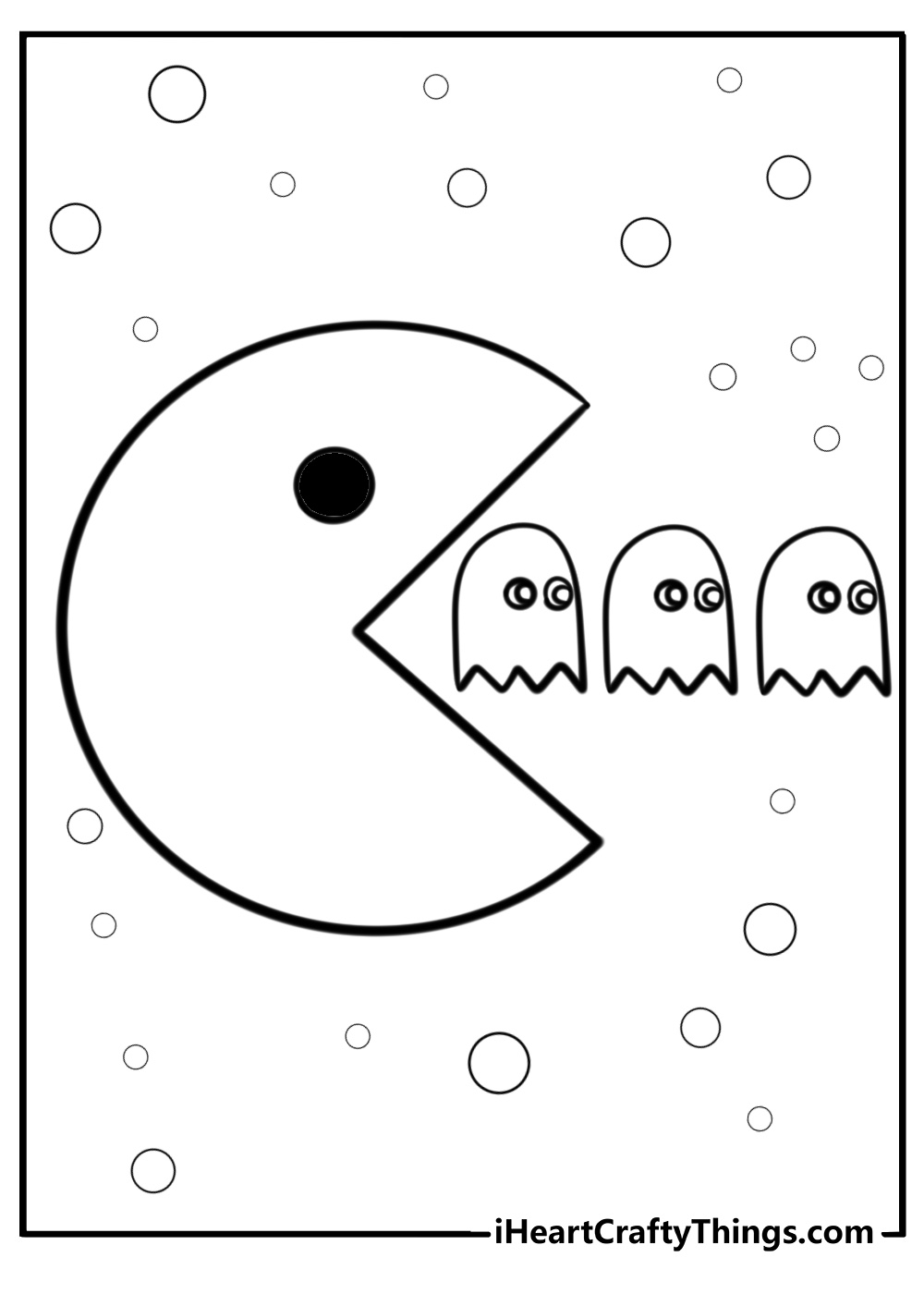 30 New Pac Man Coloring Pages 100 Free To Print 