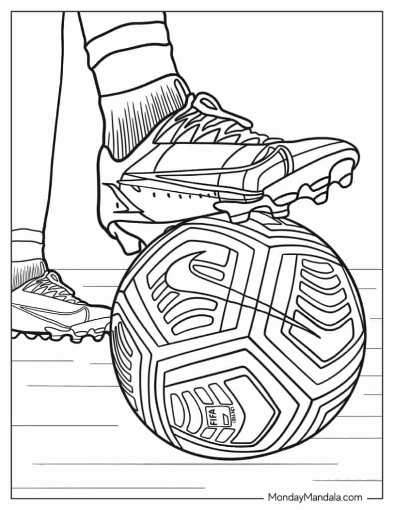 30 Soccer Coloring Pages Free PDF Printables 30 Soccer Coloring Pages Free PDF Printables