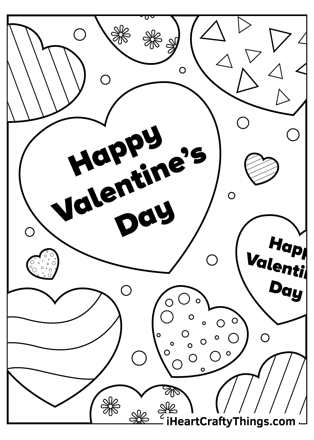 30 Valentine s Day Coloring Pages 100 Free Printables 30 Valentine s Day Coloring Pages 100 Free Printables