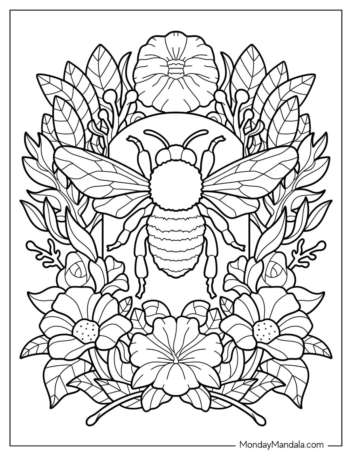 32 Bee Coloring Pages Free PDF Printables 32 Bee Coloring Pages Free PDF Printables