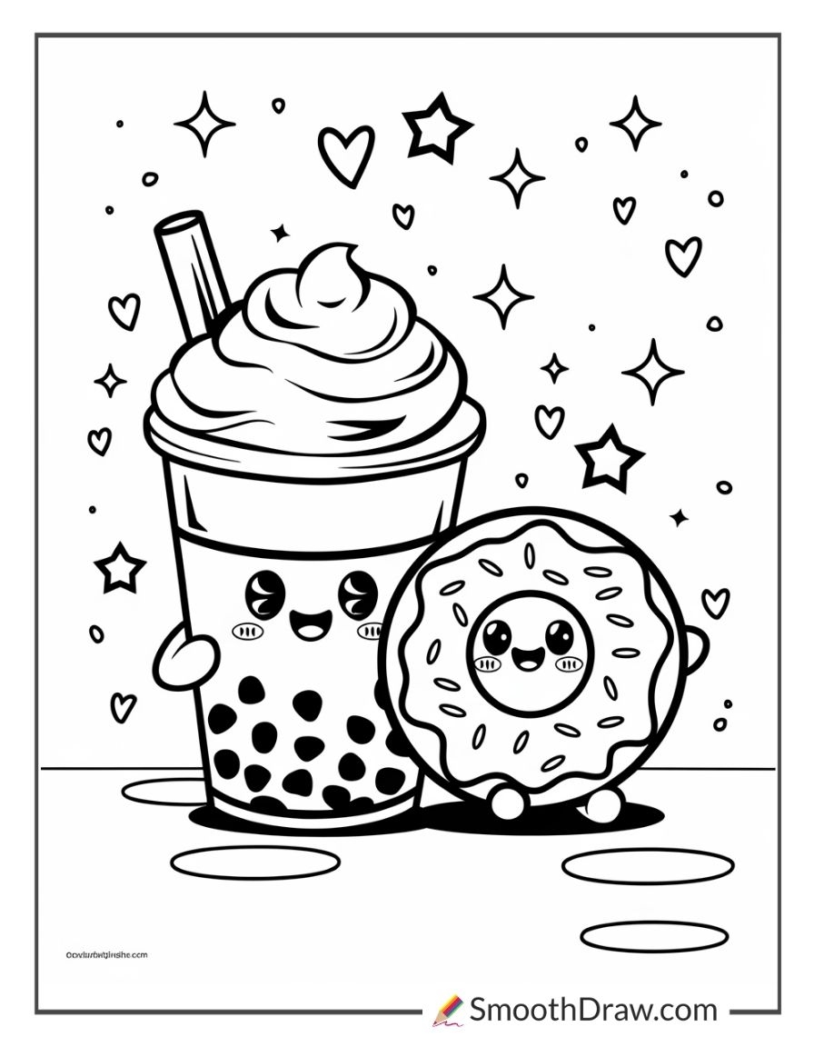 32 Boba Tea Coloring Pages Smooth Draw 32 Boba Tea Coloring Pages Smooth Draw