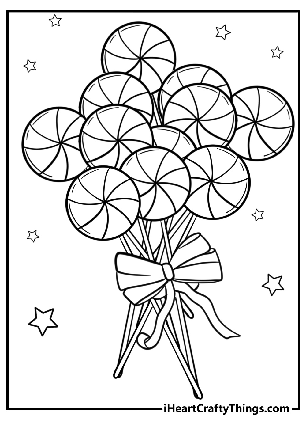 34 Lollipop Coloring Pages 100 Free To Print 