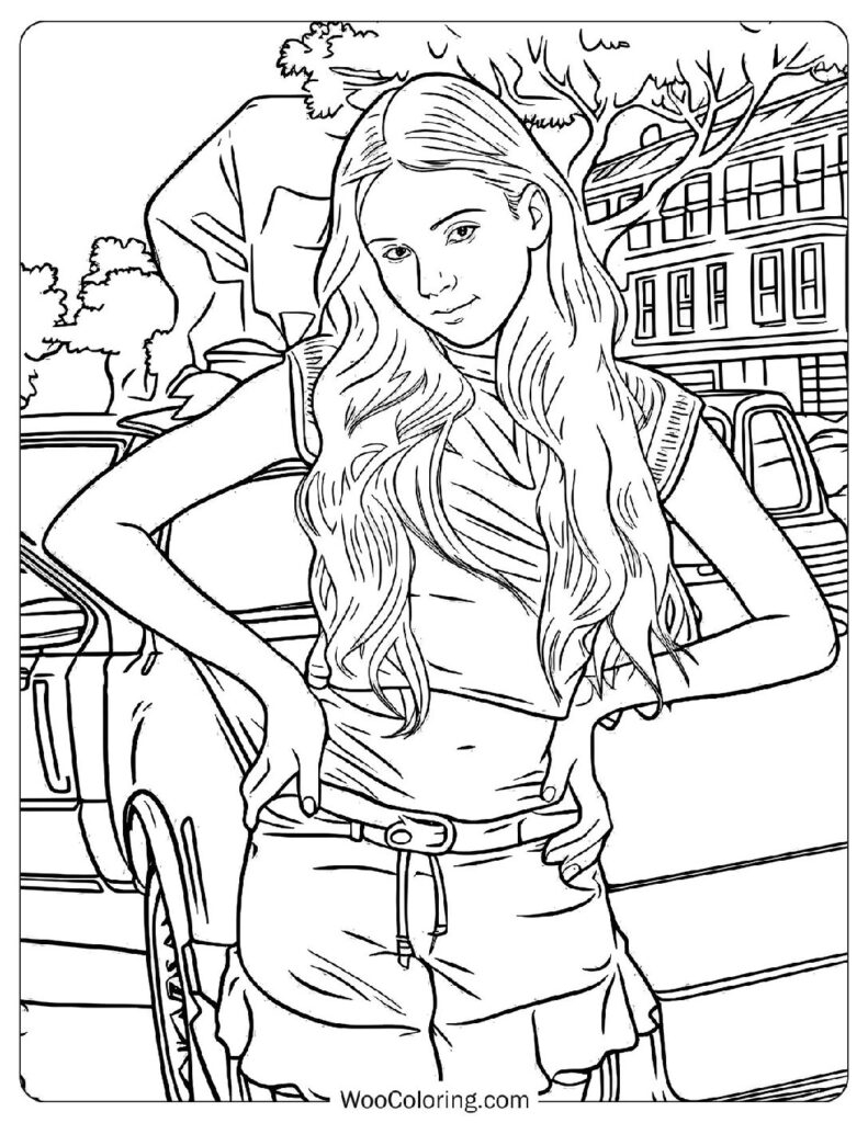 36 Olivia Rodrigo Coloring Pages Free PDF To Print Woo Coloring