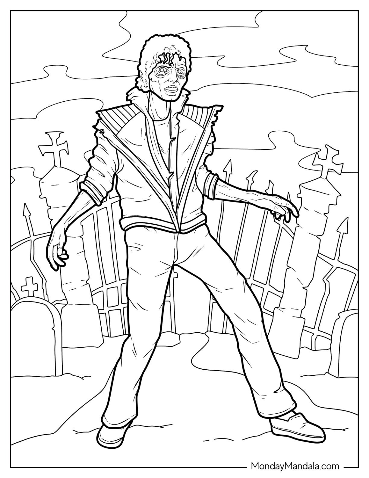 37 Michael Jackson Coloring Pages Free PDF Printables 