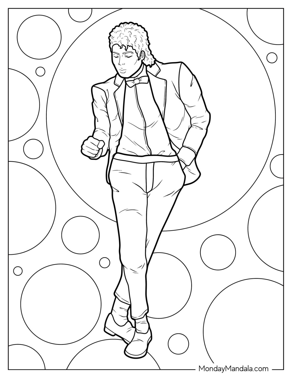 37 Michael Jackson Coloring Pages Free PDF Printables 