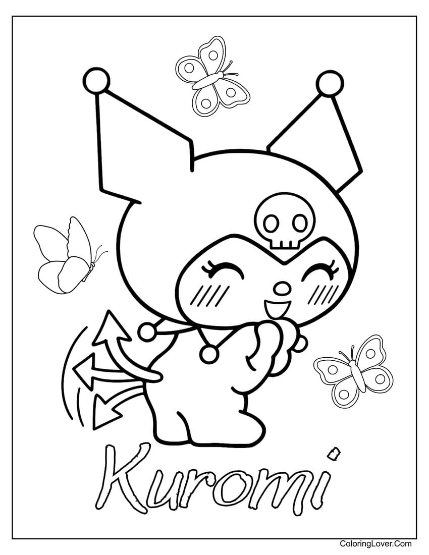 41 Kuromi Coloring Pages Free Printables For All Ages