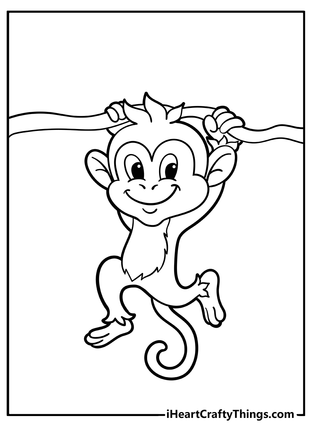 42 Monkey Coloring Pages 100 Free Printables 