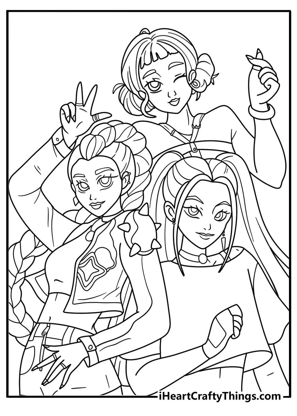 45 KPop Demon Hunters Coloring Pages Free PDF Printables 45 KPop Demon Hunters Coloring Pages Free PDF Printables