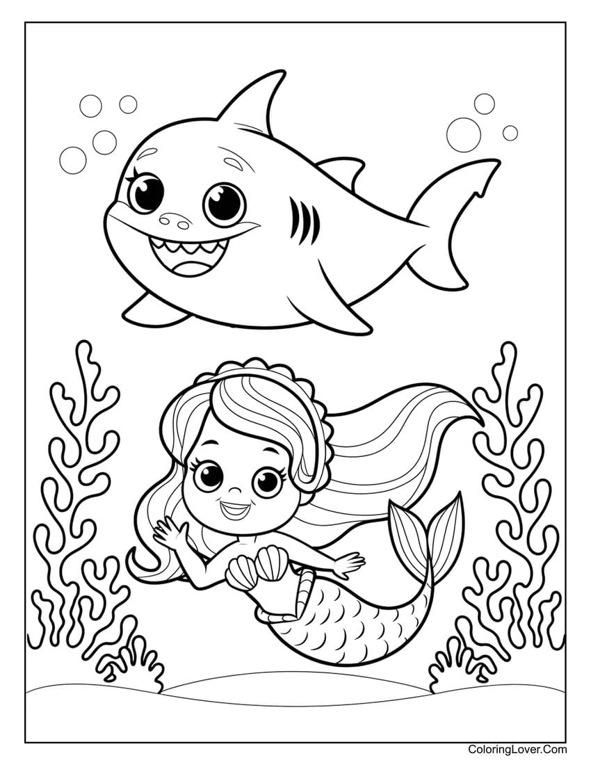 48 Shark Coloring Pages Free Printables For All Ages 