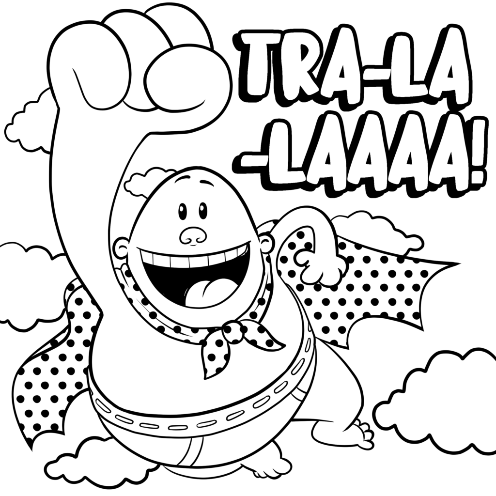 captain underpants coloring pages