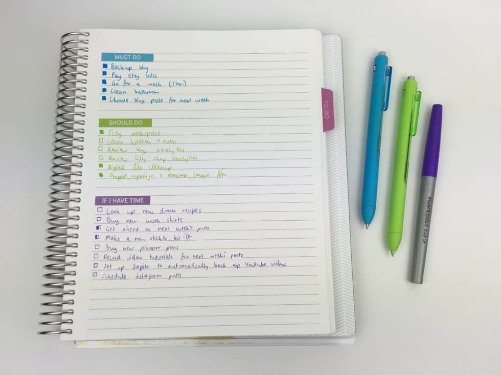 50 Tips For Writing A Better To Do List That Will Make You More Productive All About Planners