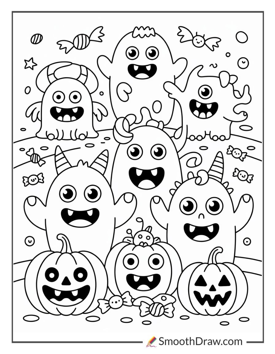 halloween coloring pages printable free