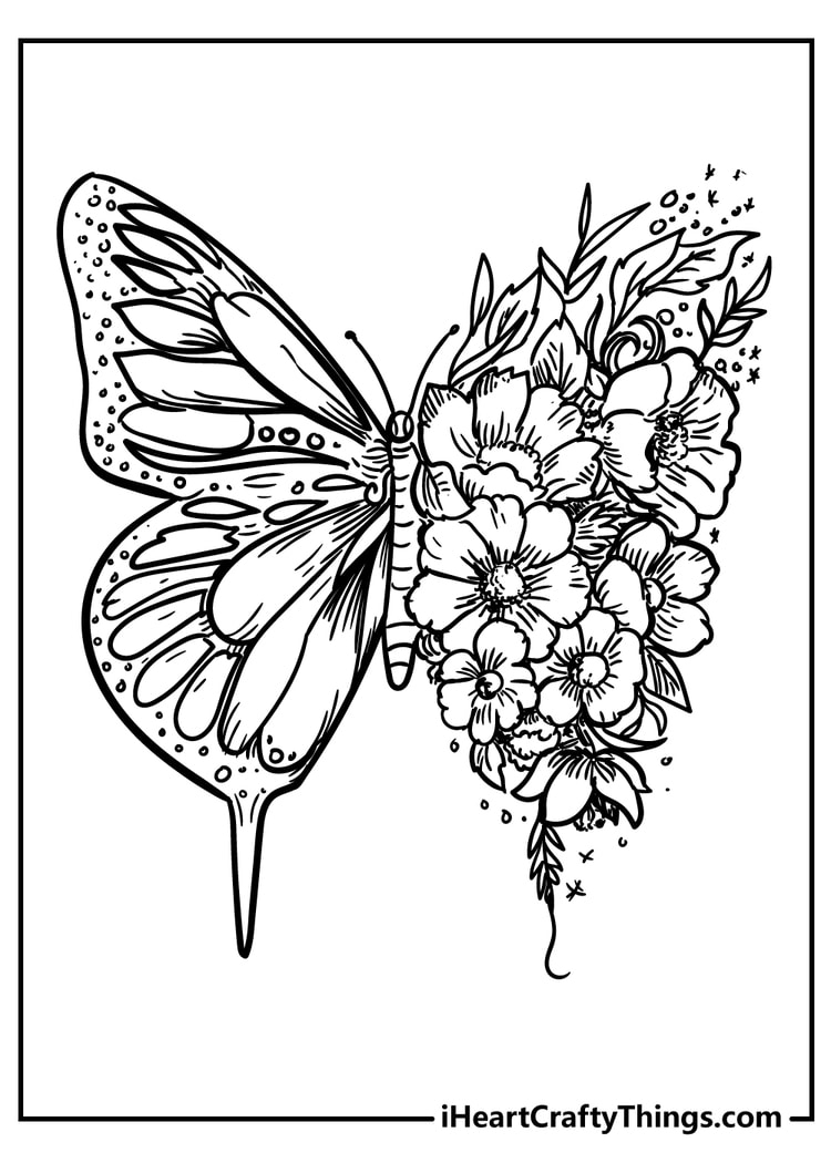 52 Flower Coloring Pages Easy Free Printable PDFs For Kids 52 Flower Coloring Pages Easy Free Printable PDFs For Kids
