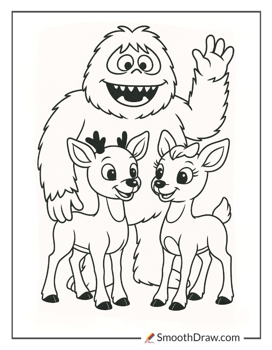 rudolph coloring pages rudolph coloring pages