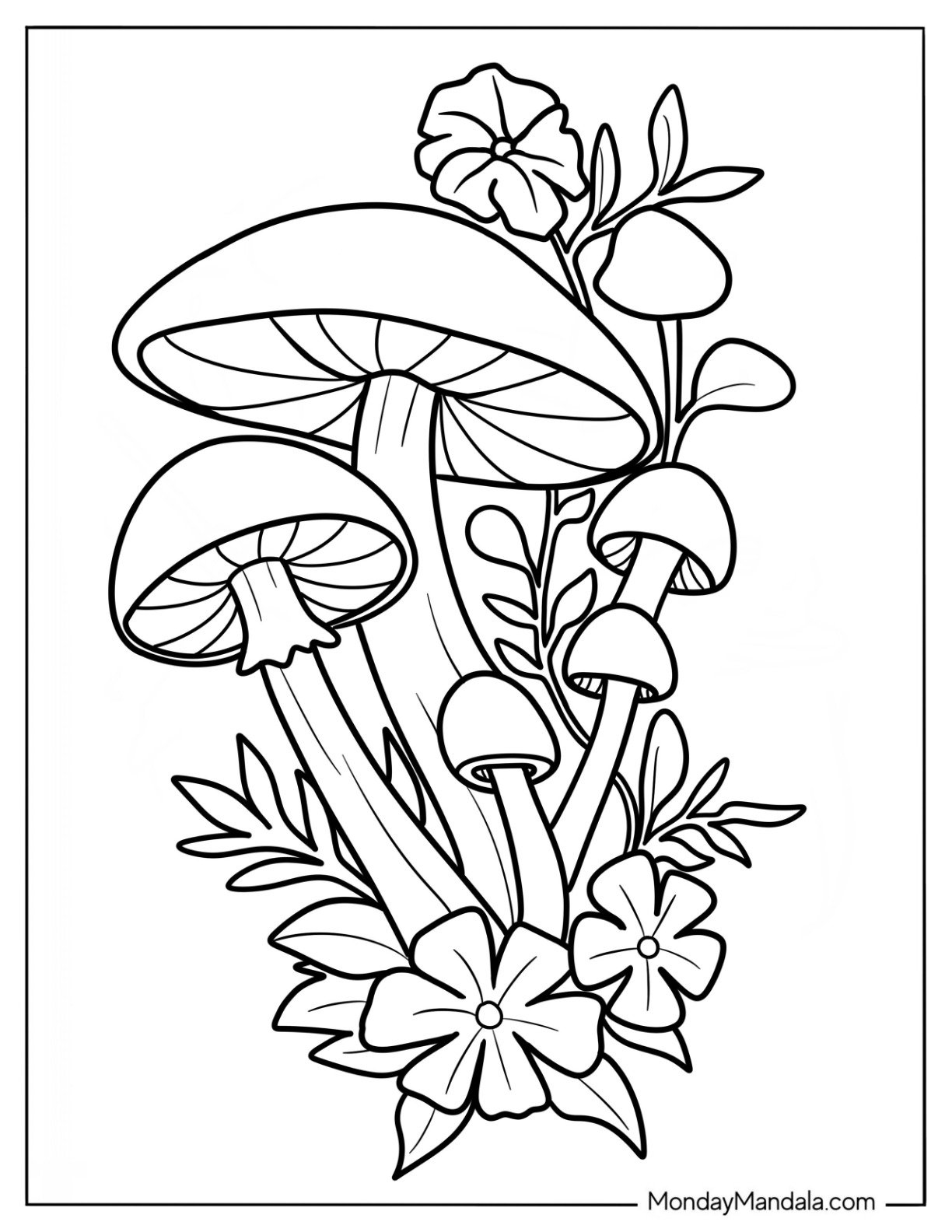 56 Mushroom Coloring Pages Free PDF Printables 56 Mushroom Coloring Pages Free PDF Printables
