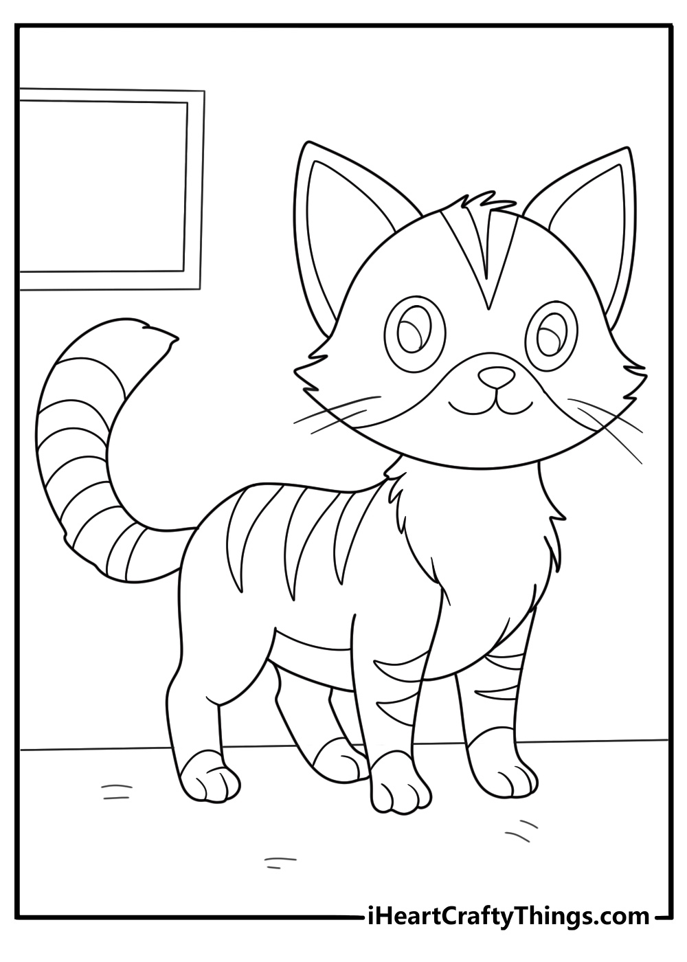 free coloring pages of cats