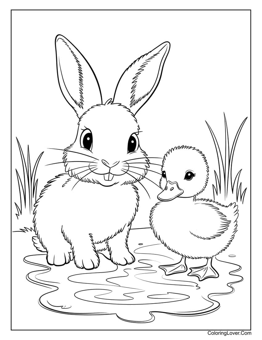 60 Bunny Coloring Pages Free Printables For All Ages 