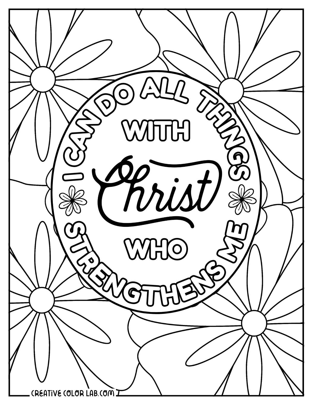 christian coloring pages