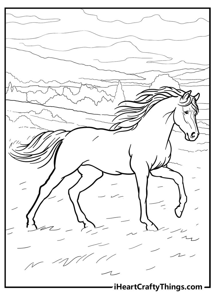 65 Horse Coloring Pages 100 Free Printables 65 Horse Coloring Pages 100 Free Printables