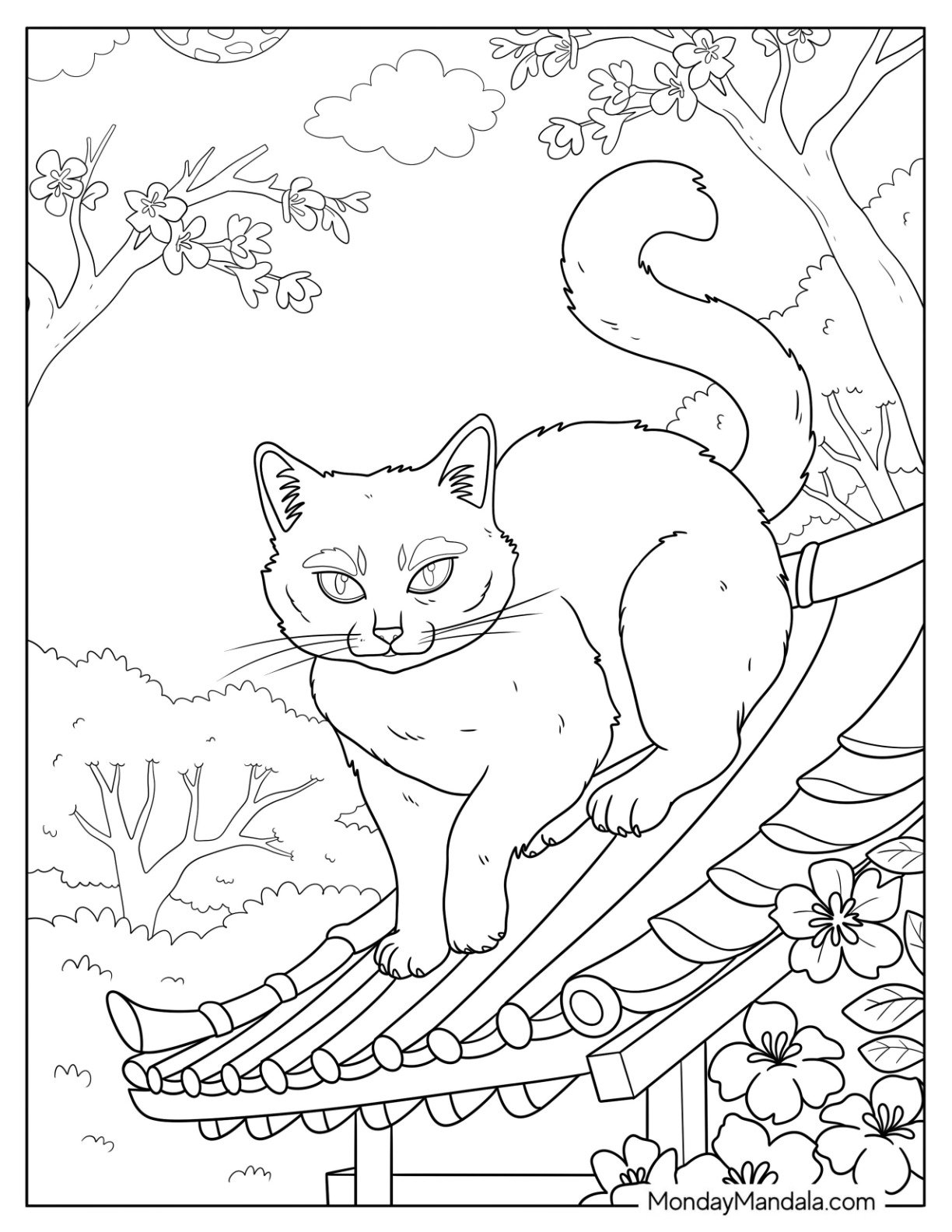 69 Cat Coloring Pages Free PDF Printables 