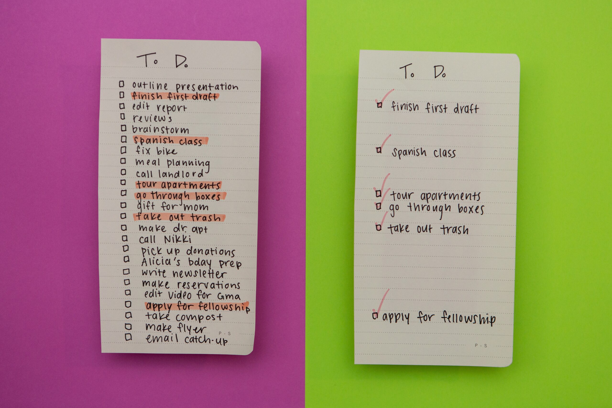 7 Small Things You Can Do To Improve Your To do List Life Kit NPR