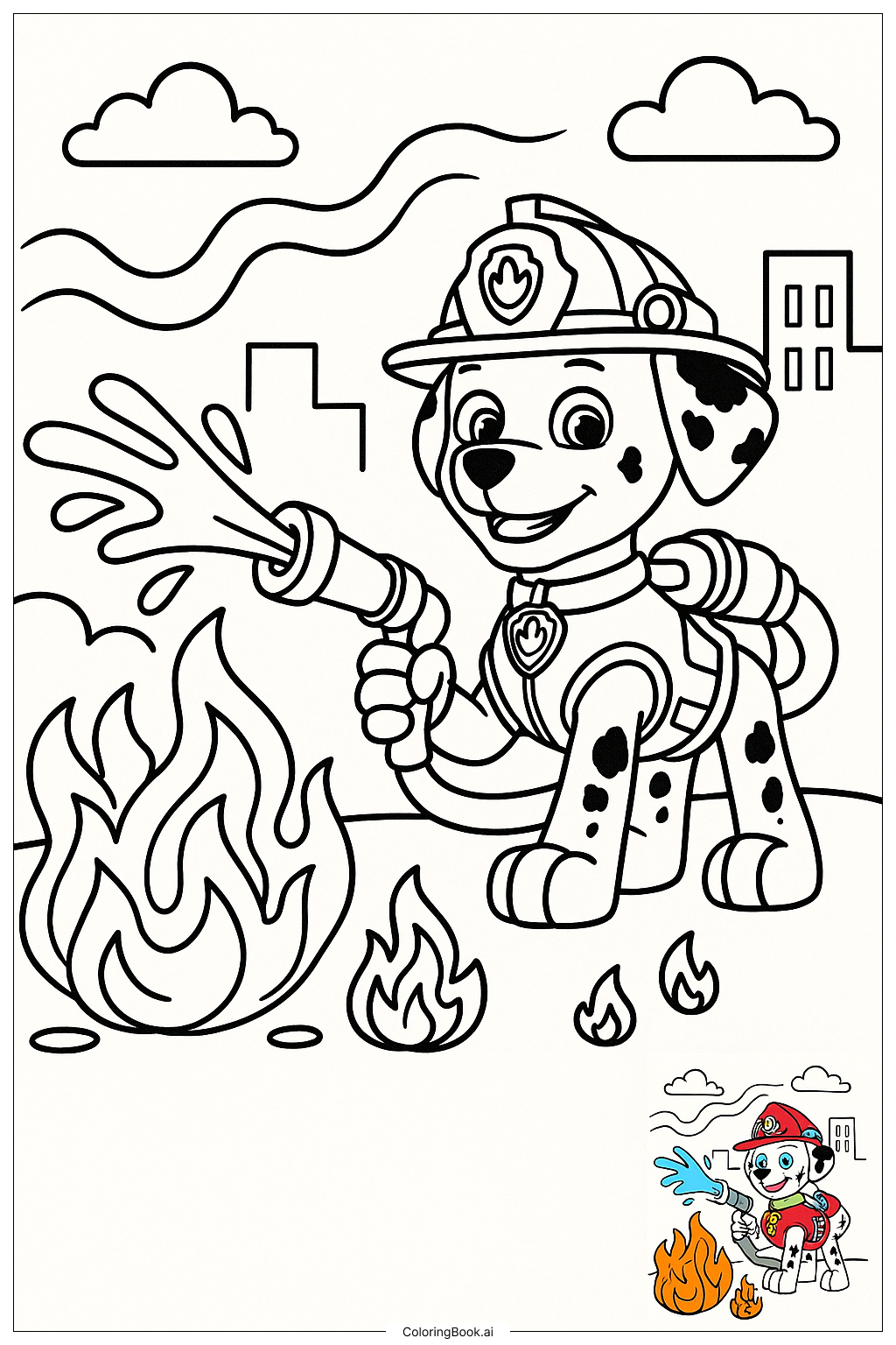 marshall from paw patrol coloring pages marshall from paw patrol coloring pages