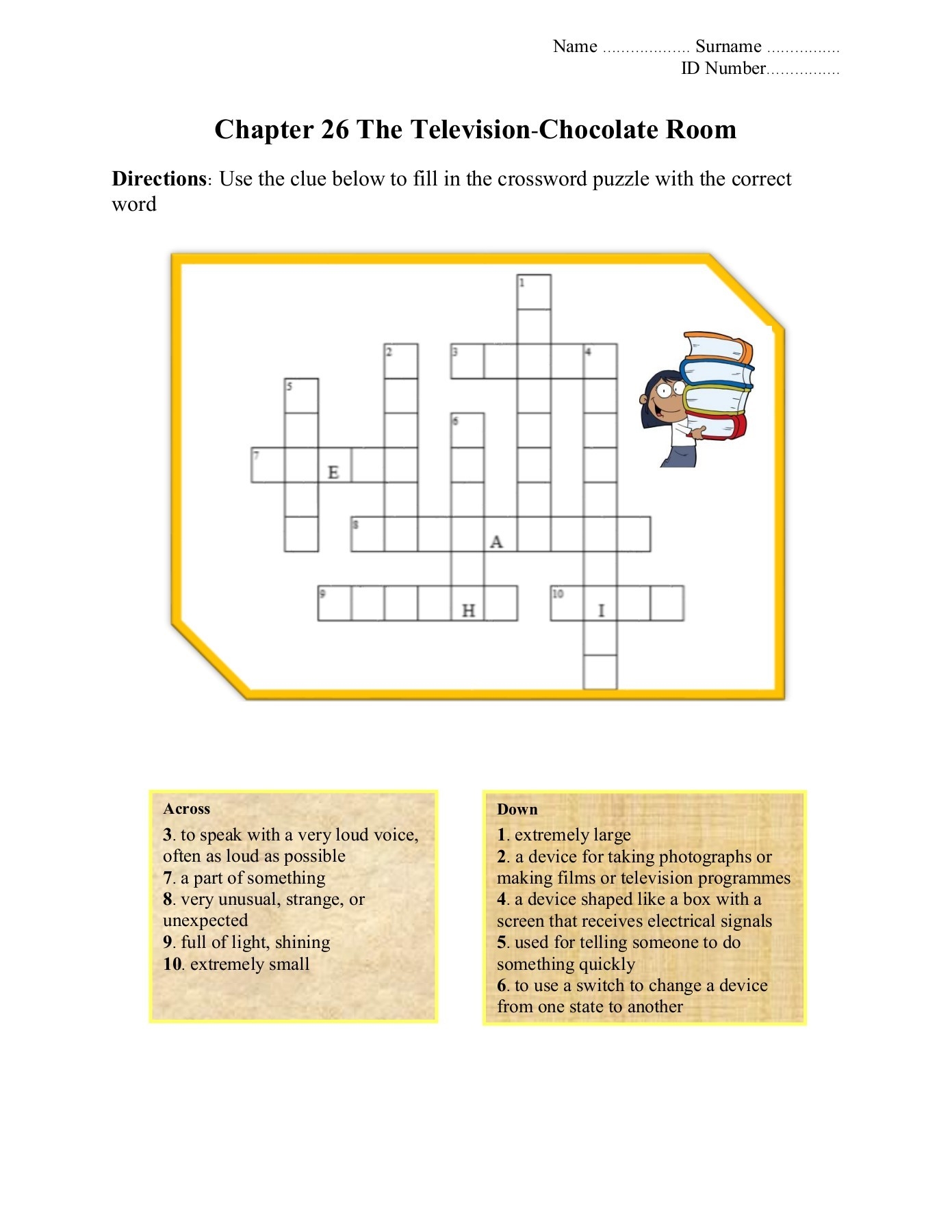 8 Crossword Exercise In Chapter 26 MONTHAKAN CHITPHIROM Page 1 1 Flip PDF Online PubHTML5