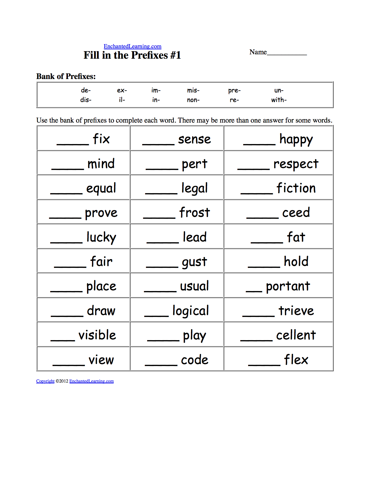 8 Study Ideas Suffixes Worksheets Prefix Worksheet Prefixes And Suffixes