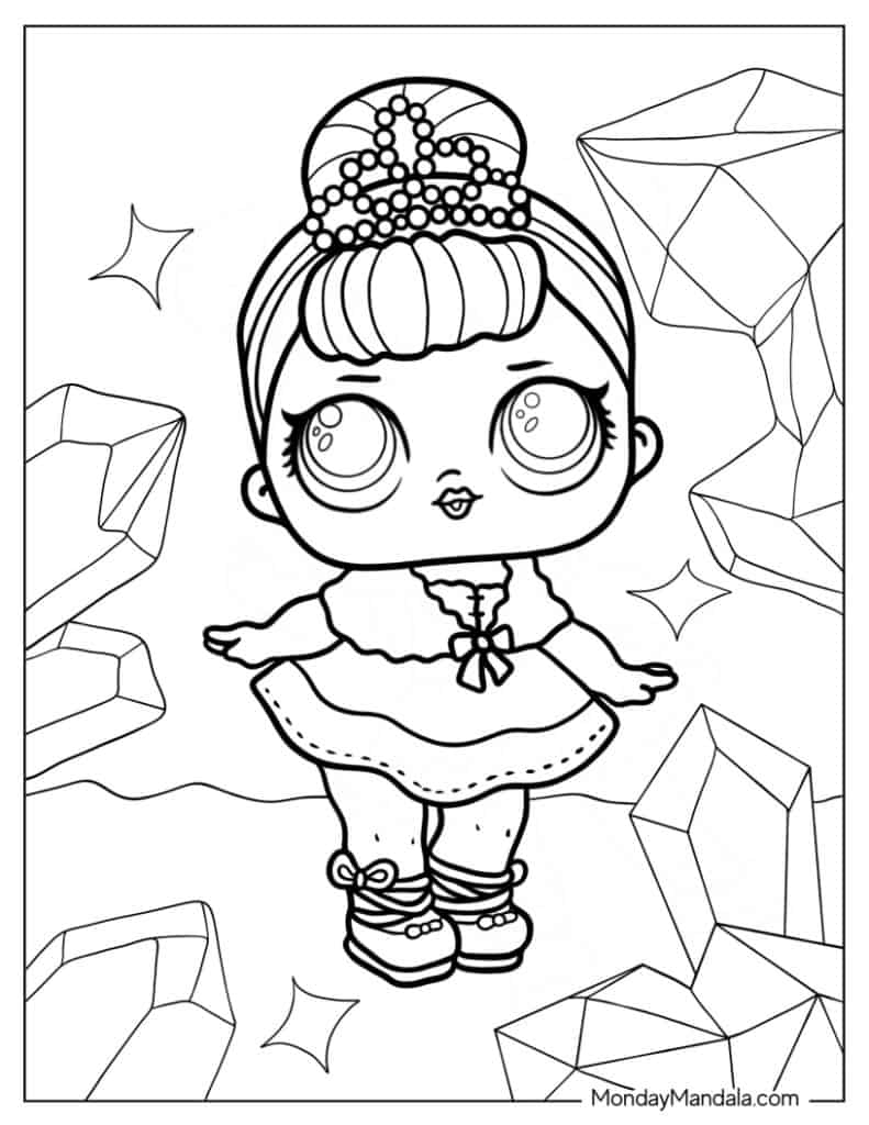 lol doll coloring pages lol doll coloring pages