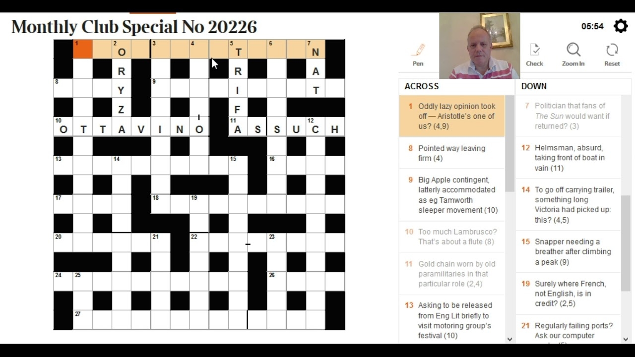 at any time crossword clue