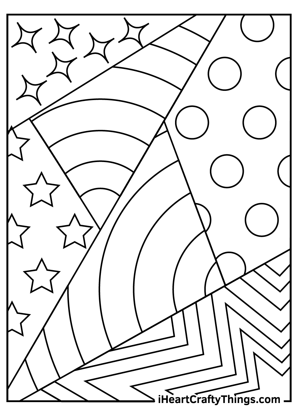 Abstract Coloring Pages 100 Free Printables Abstract Coloring Pages 100 Free Printables