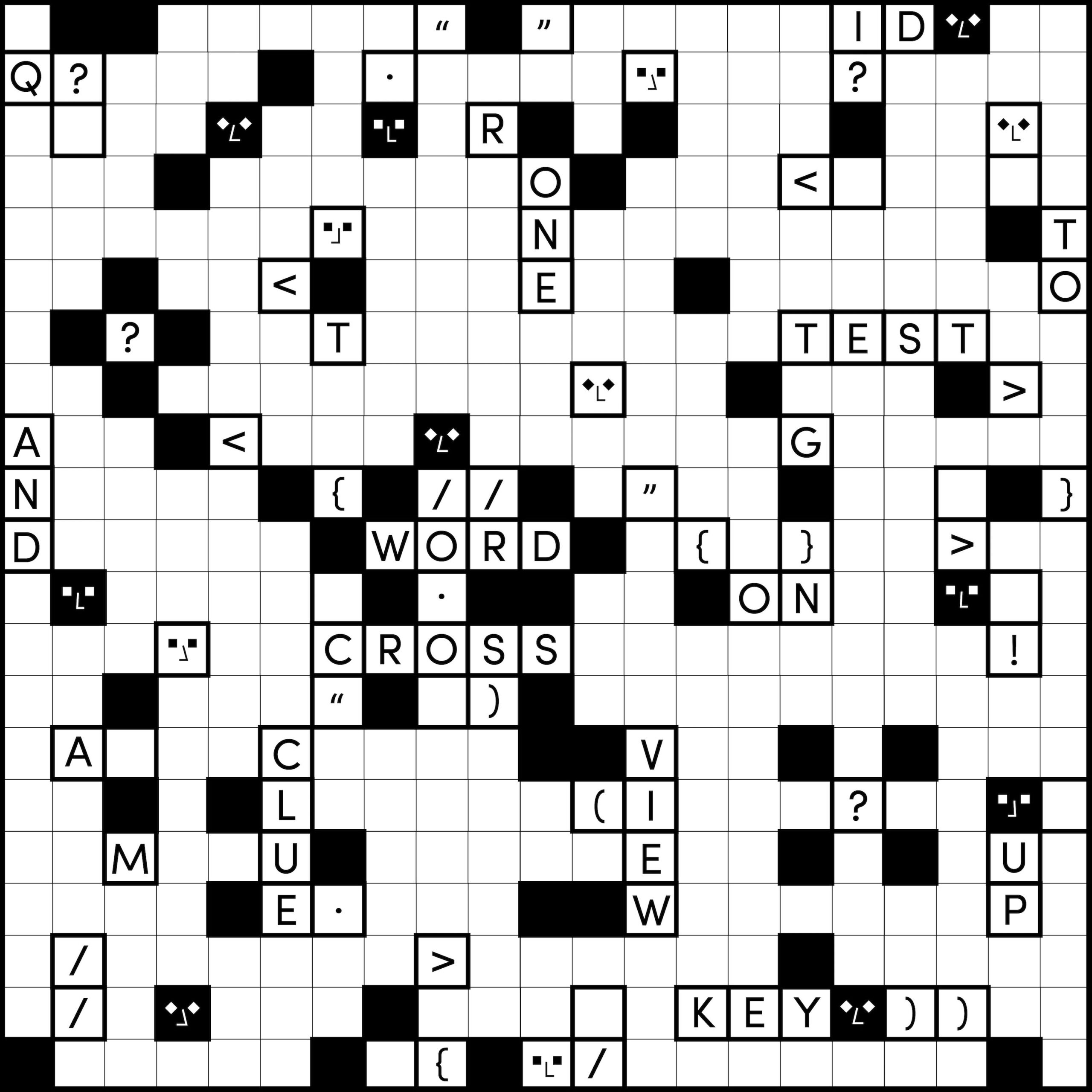 mock crossword clue
