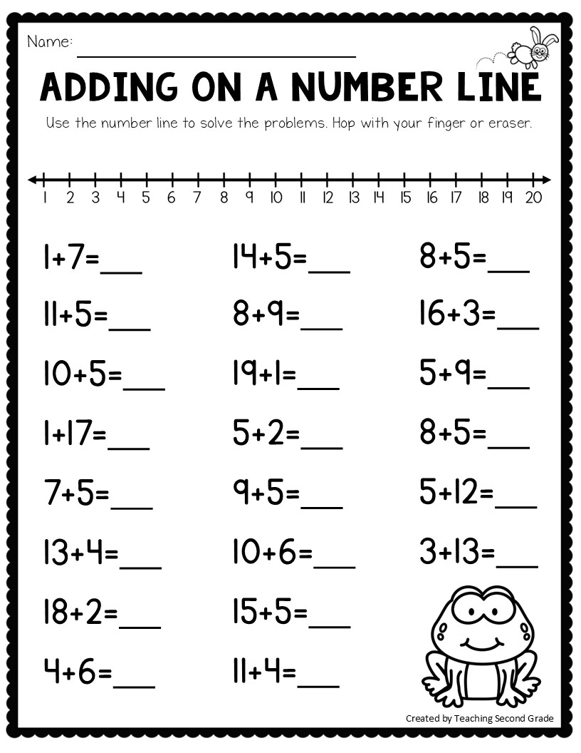free worksheets for first graders