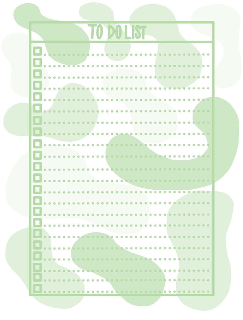 Aesthetic Green To Do List Notability Gallery
