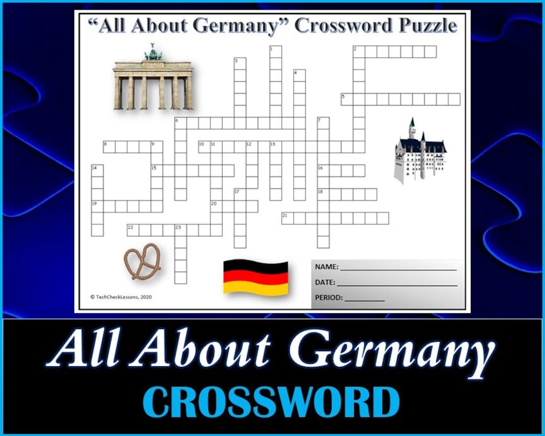 german city crossword puzzle clue